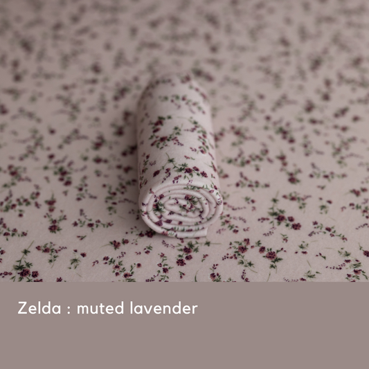 ZELDA : muted lavender
