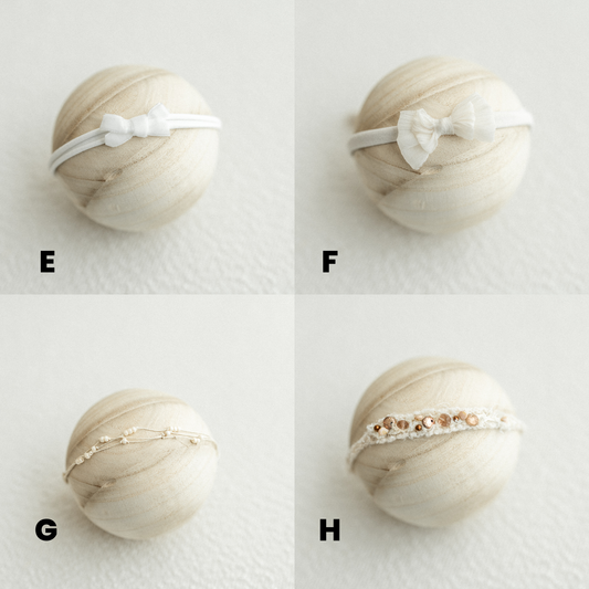 destash -> halos/tiebacks/headbands