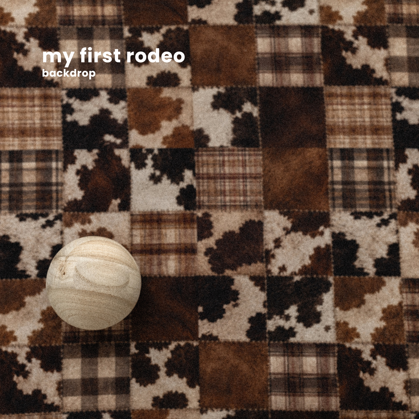 MY FIRST RODEO : backdrop