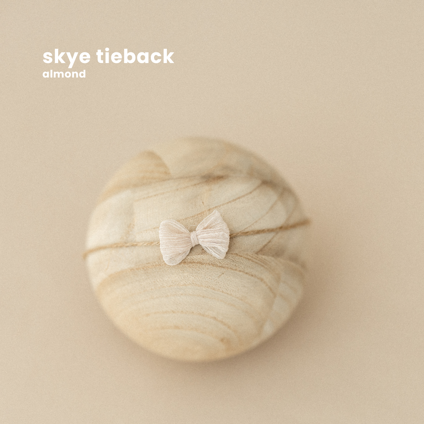 SKYE TIEBACK : ALMOND