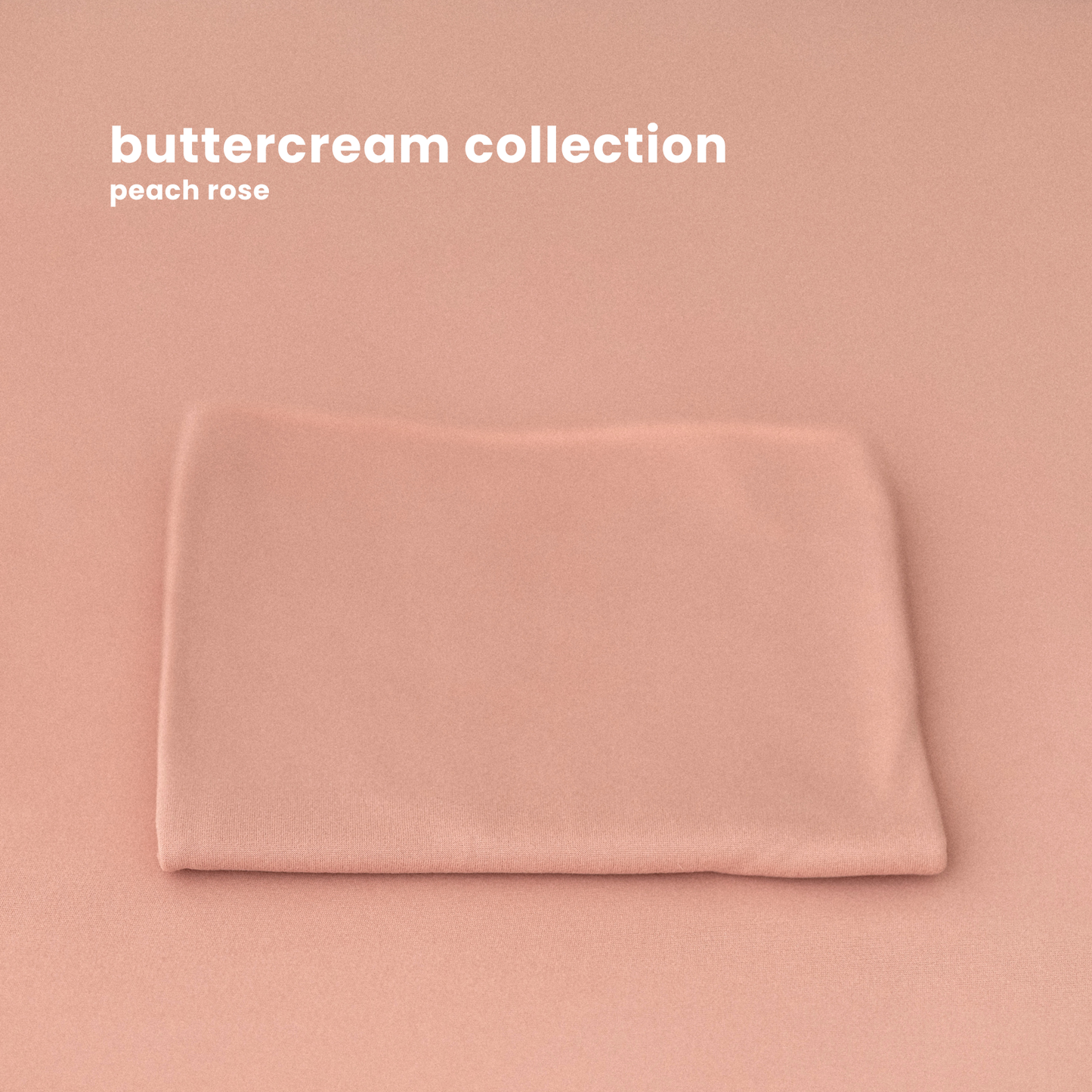 BUTTERCREAM COLLECTION : PEACH ROSE