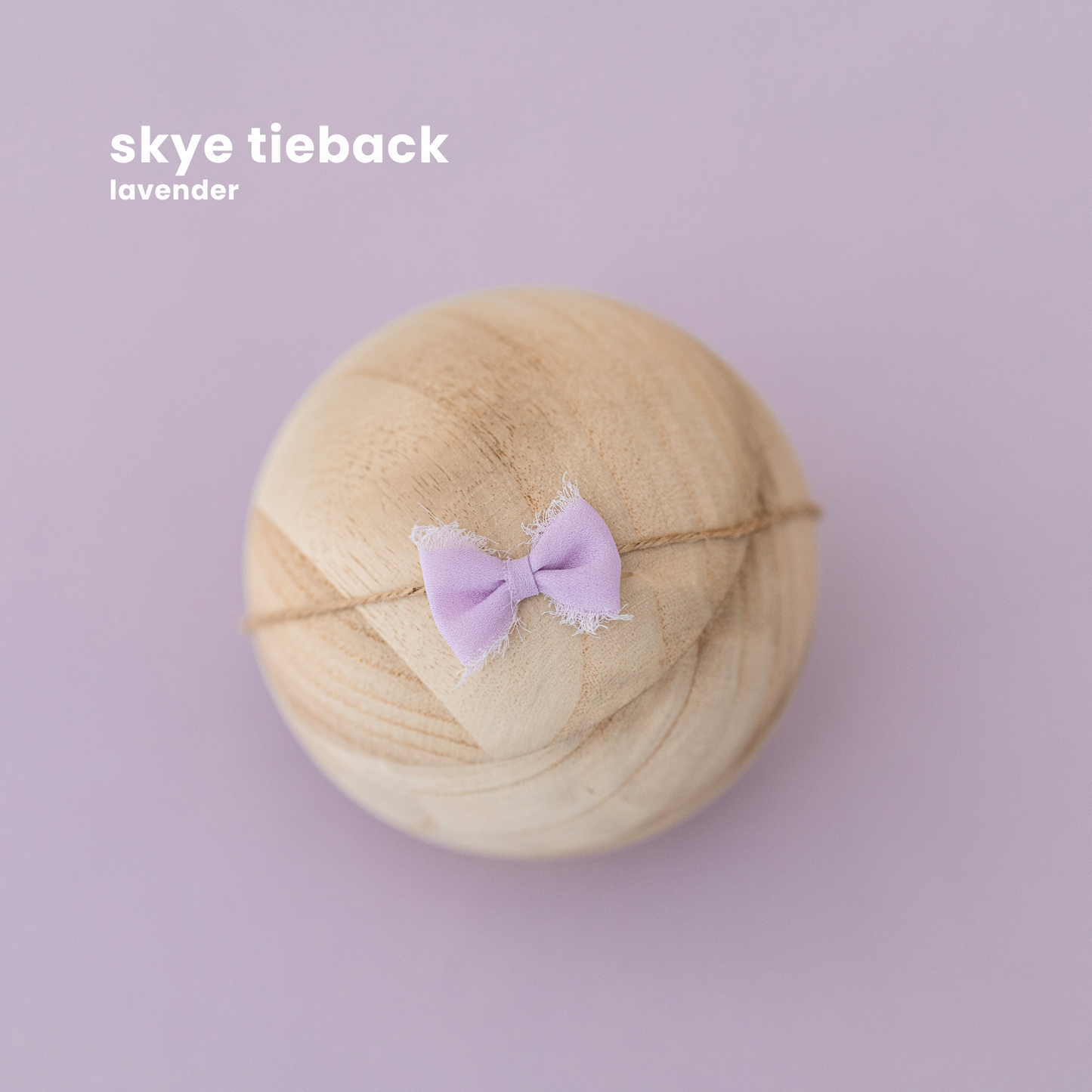 SKYE TIEBACK : LAVENDER