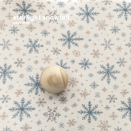 STARLIGHT SNOWFALL : backdrop