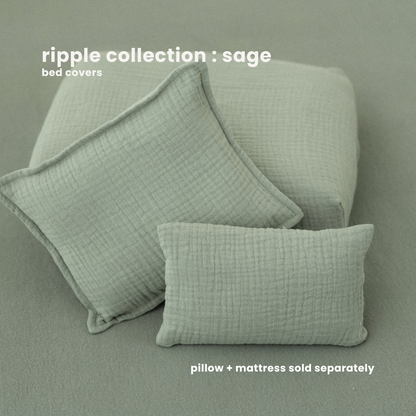 BED COVERS | RIPPLE : SAGE