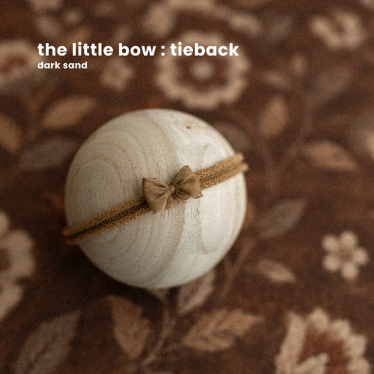 THE LITTLE BOW : dark sand