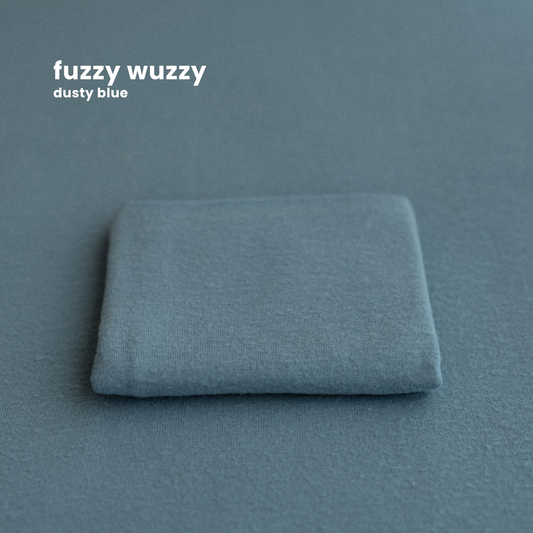 FUZZY WUZZY COLLECTION : dusty blue