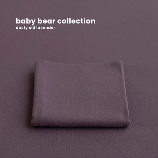 BABY BEAR COLLECTION : dusty old lavender