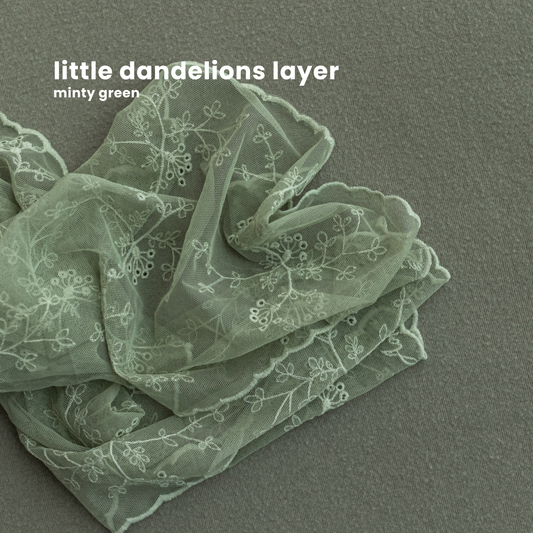 LITTLE DANDELIONS LAYER : minty