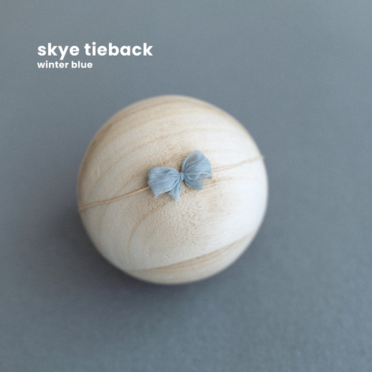 SKYE TIEBACK : winter blue