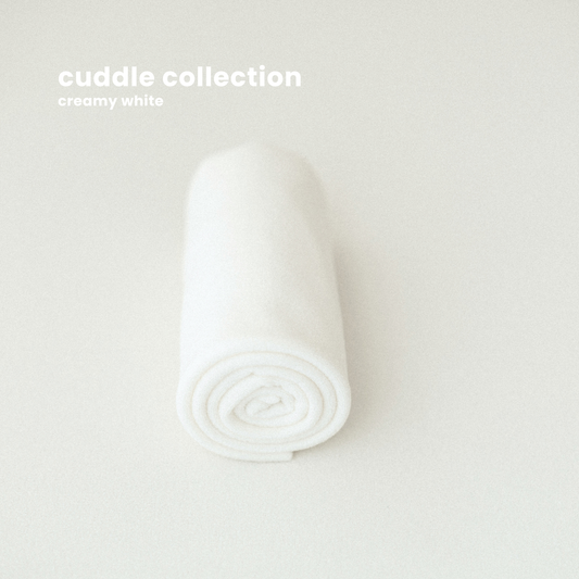 CUDDLE COLLECTION : CREAMY WHITE
