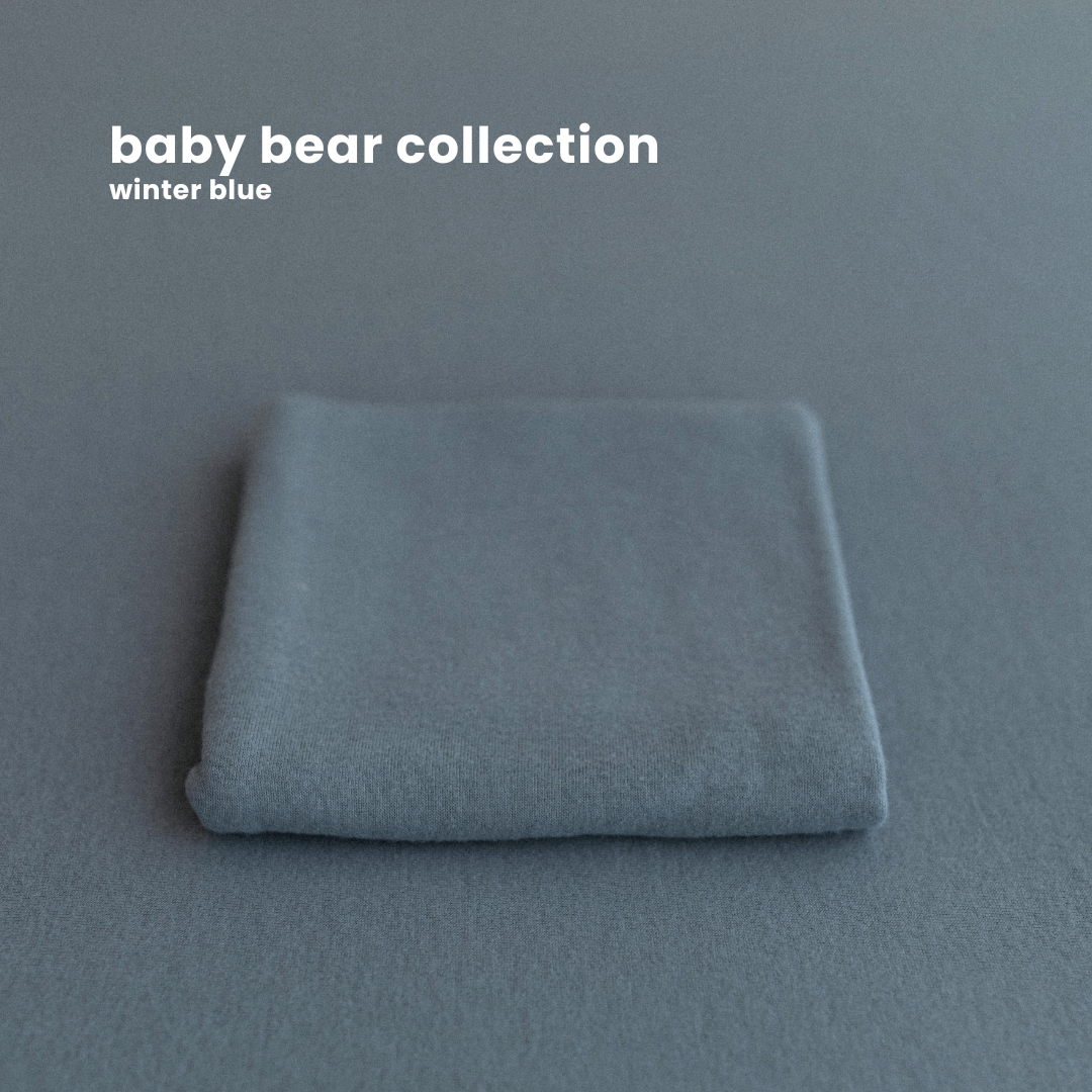BABY BEAR COLLECTION : winter blue