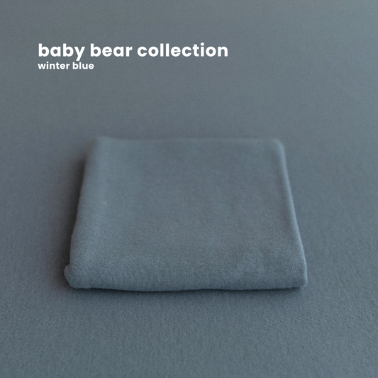 BABY BEAR COLLECTION : winter blue