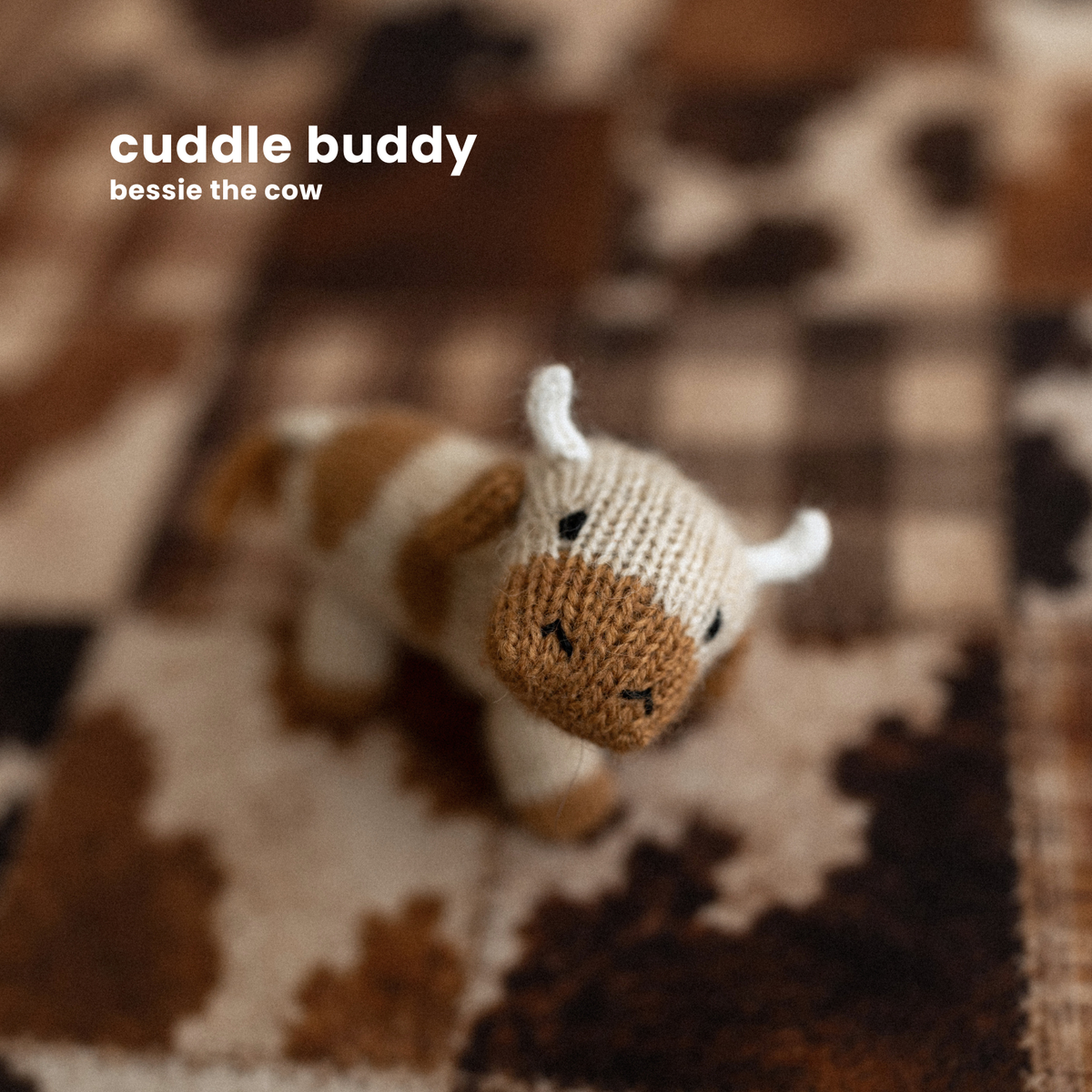 CUDDLE BUDDY : bessie the cow