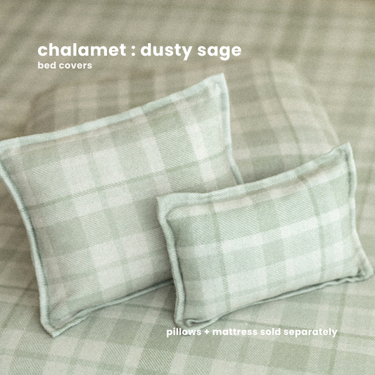 BED COVERS | chamalet : dusty sage