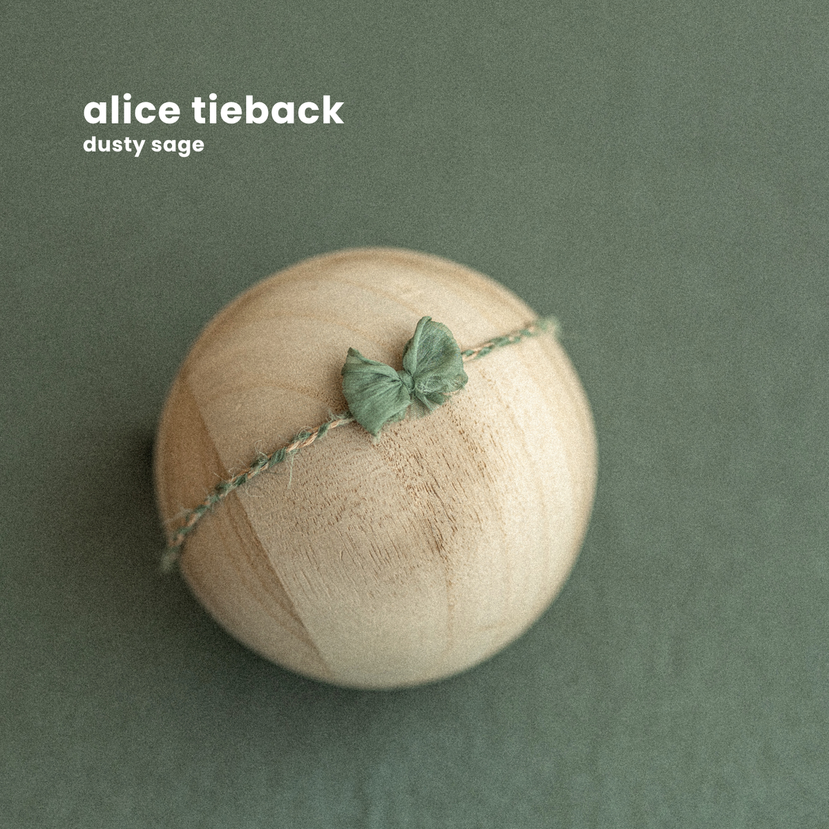 ALICE TIEBACK : dusty sage