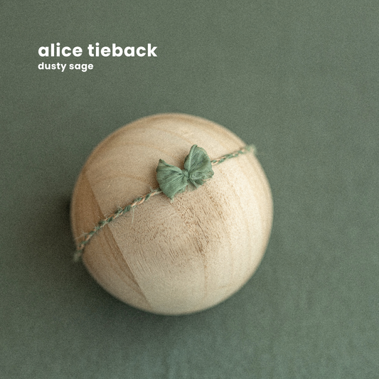 ALICE TIEBACK : dusty sage