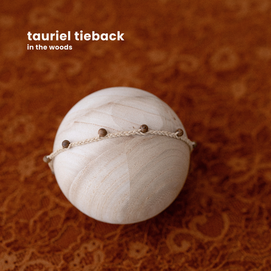 TAURIEL TIEBACK : in the woods