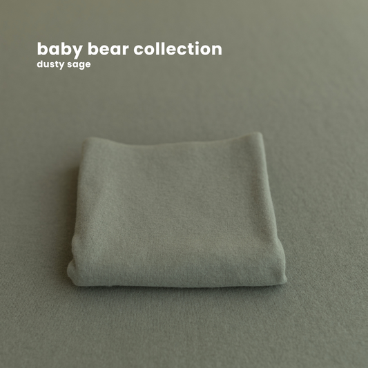 BABY BEAR COLLECTION : dusty sage
