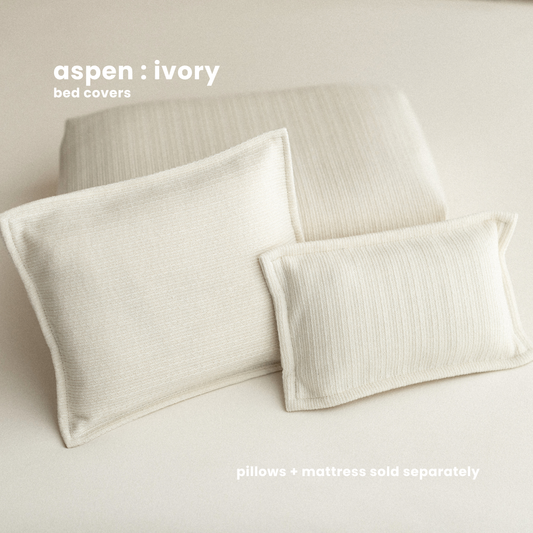 BED COVERS | ASPEN : IVORY