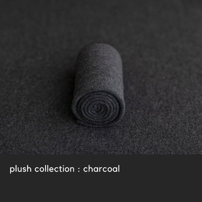 PLUSH COLLECTION : CHARCOAL