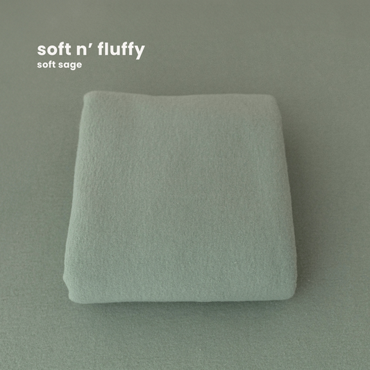 SOFT N' FLUFFY DROP : soft sage