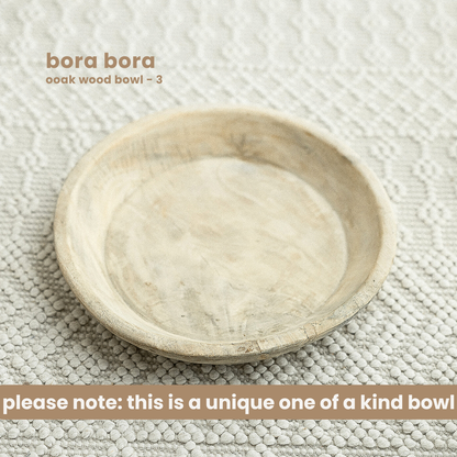 BORA BORA : OOAK WOOD BOWL