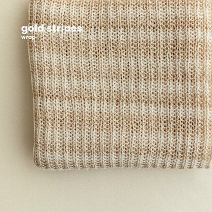 GOLD STRIPES : wrap