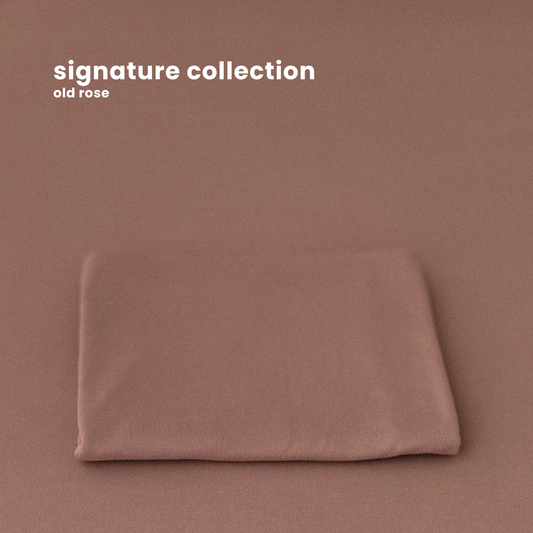 SIGNATURE COLLECTION : OLD ROSE