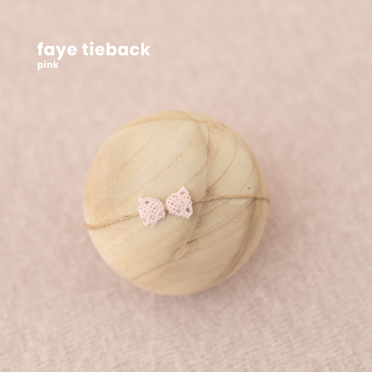 FAYE TIEBACK : PINK