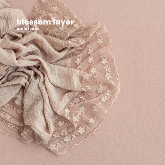 BLOSSOM LAYER : ballet pink