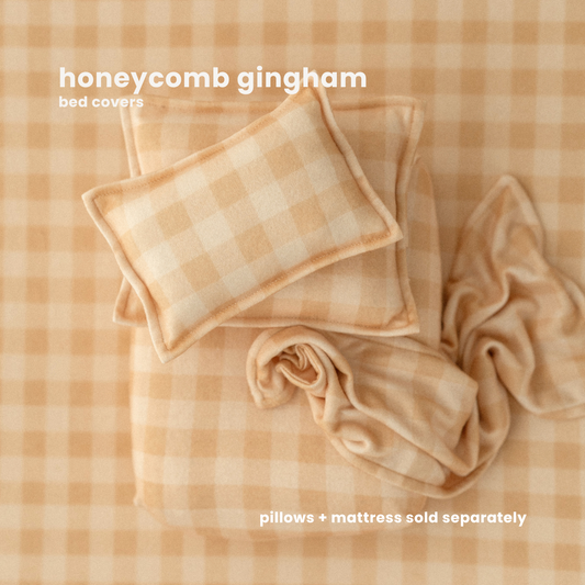 BED COVERS | HONEYCOMB GINGHAM