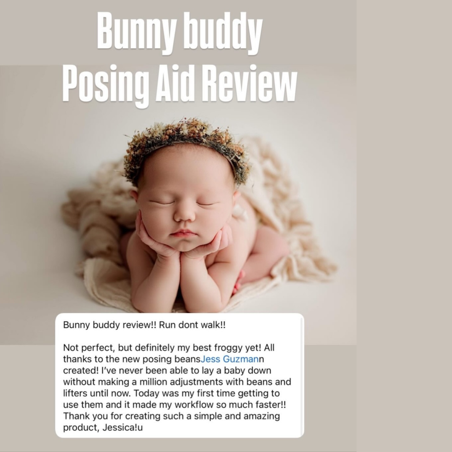 BUNNY BUDDY poser by little fox & co.