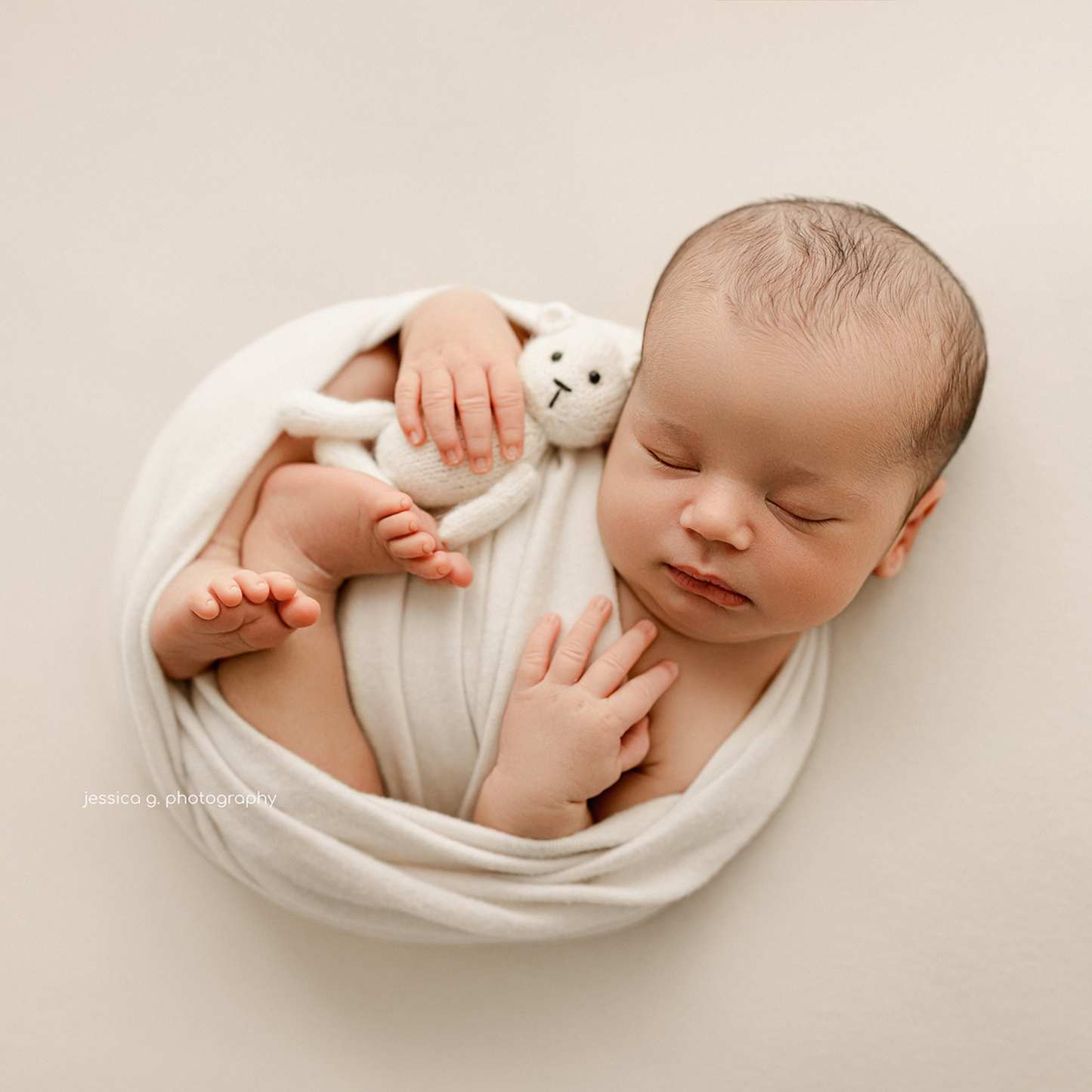 BABY BEAR COLLECTION : IVORY