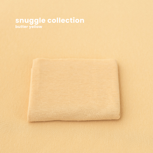 SNUGGLE COLLECTION : butter yellow