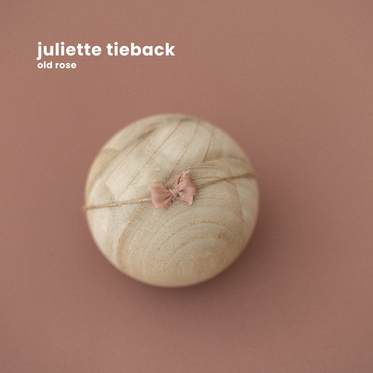 JULIETTE TIEBACK : OLD ROSE
