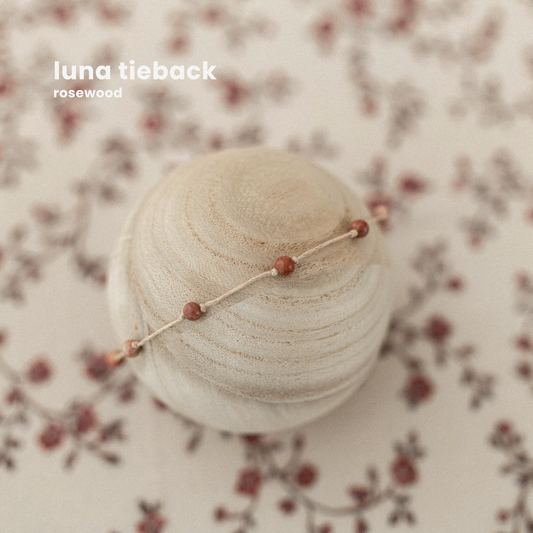 LUNA TIEBACK : rosewood