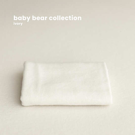 BABY BEAR COLLECTION : IVORY