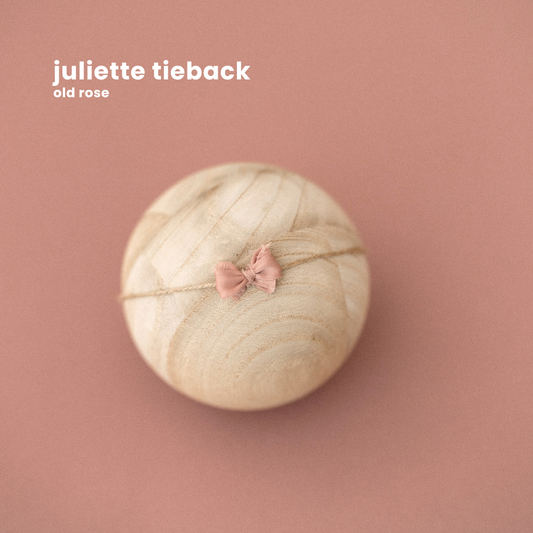 JULIETTE TIEBACK : OLD ROSE