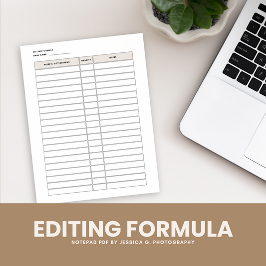 EDITING FORMULA NOTEPAD PDF